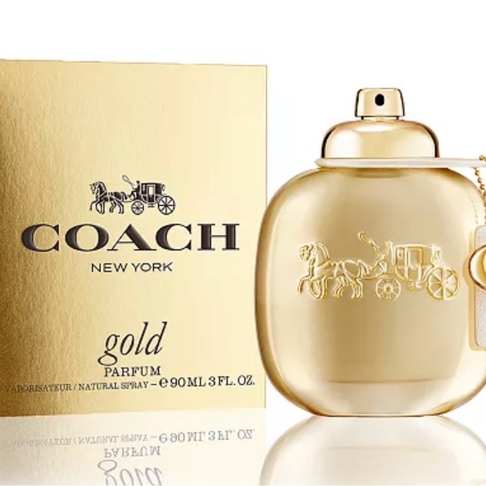 NIB COACH Gold 3 FL OZ